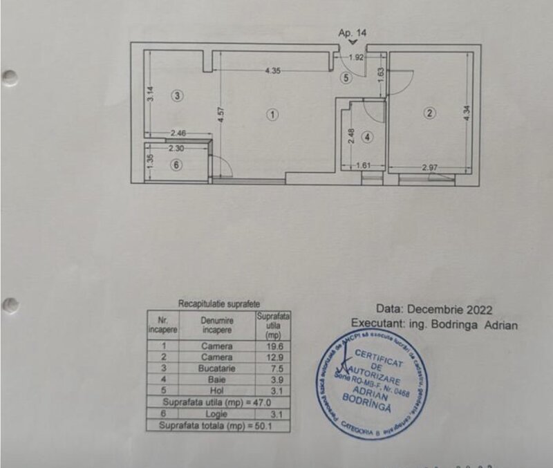 Aerogarii -Herastrau 2 camere mobilat utilat loc de parcare inclus